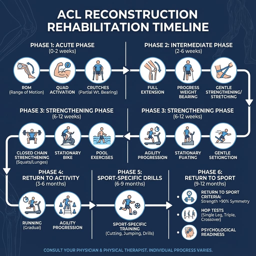 ACL Rehabilitation Timeline