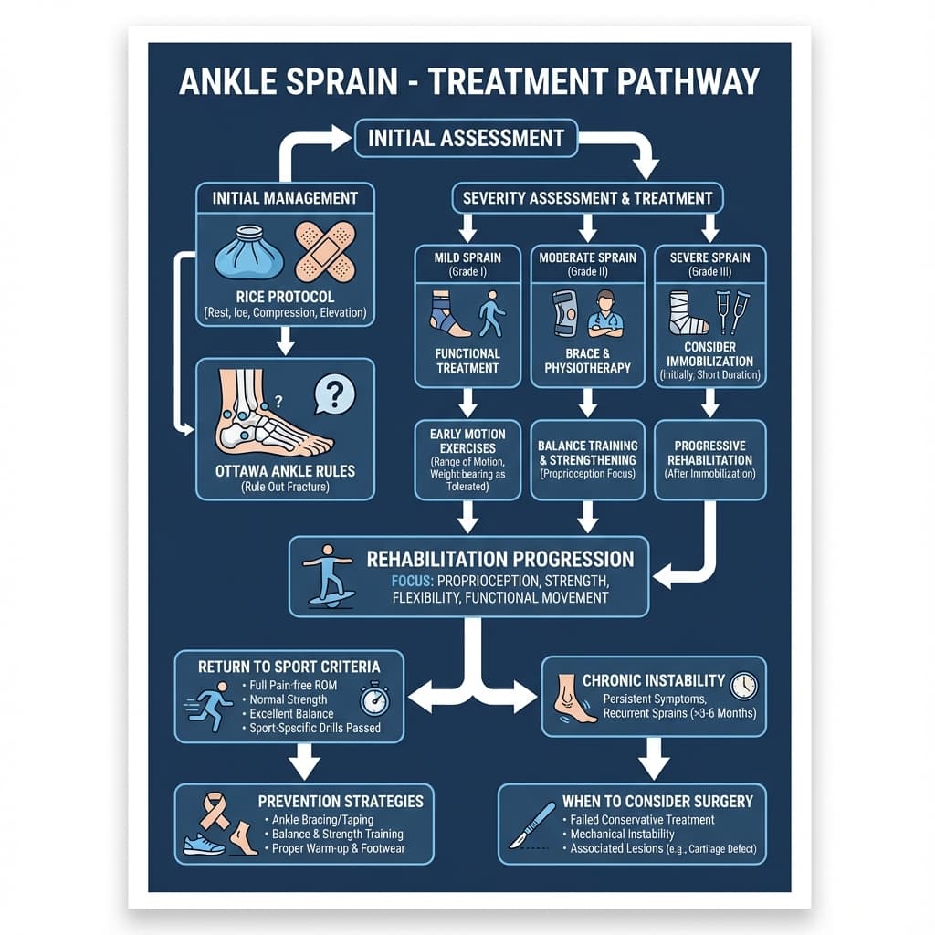 Ankle Sprain Treatment Pathway