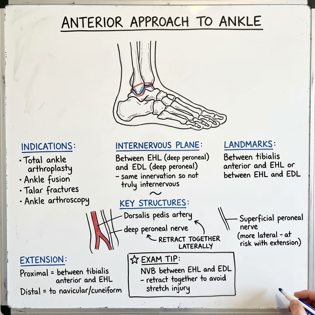 Anterior Approach to Ankle