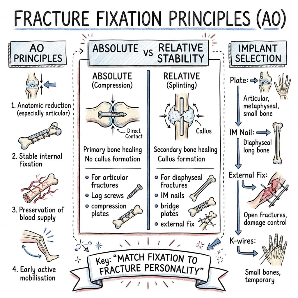 AO Fracture Fixation Principles