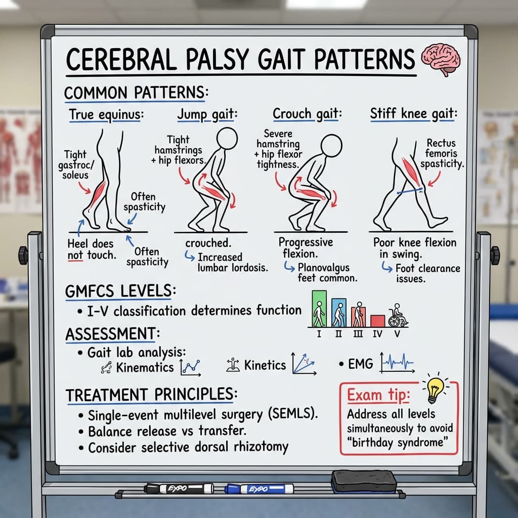 Cerebral Palsy Gait Patterns