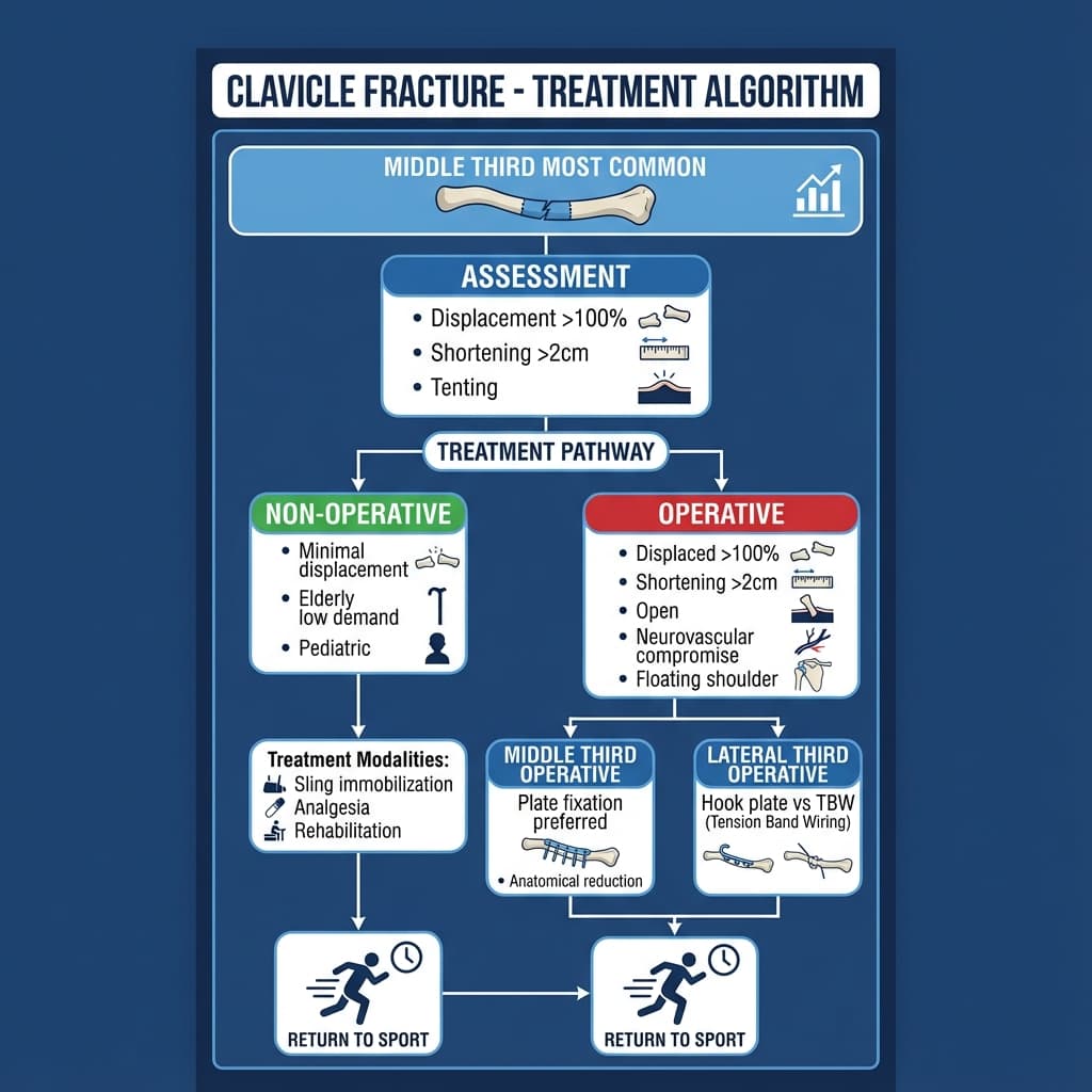 Clavicle Fracture Treatment Algorithm
