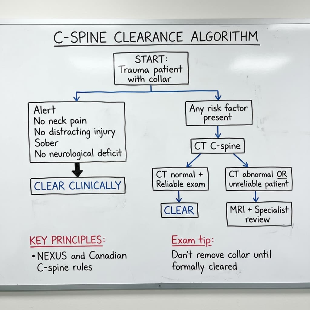 C-Spine Clearance Algorithm