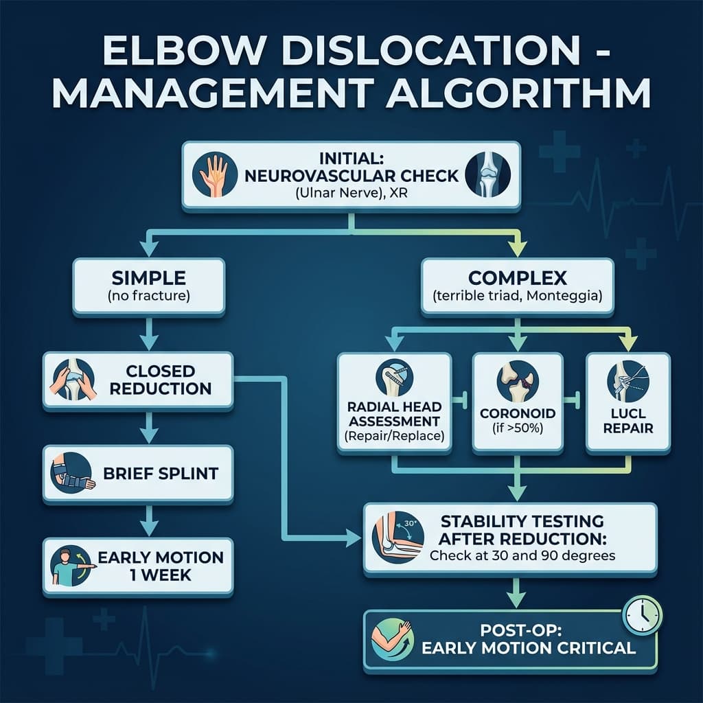 Elbow Dislocation Management Algorithm