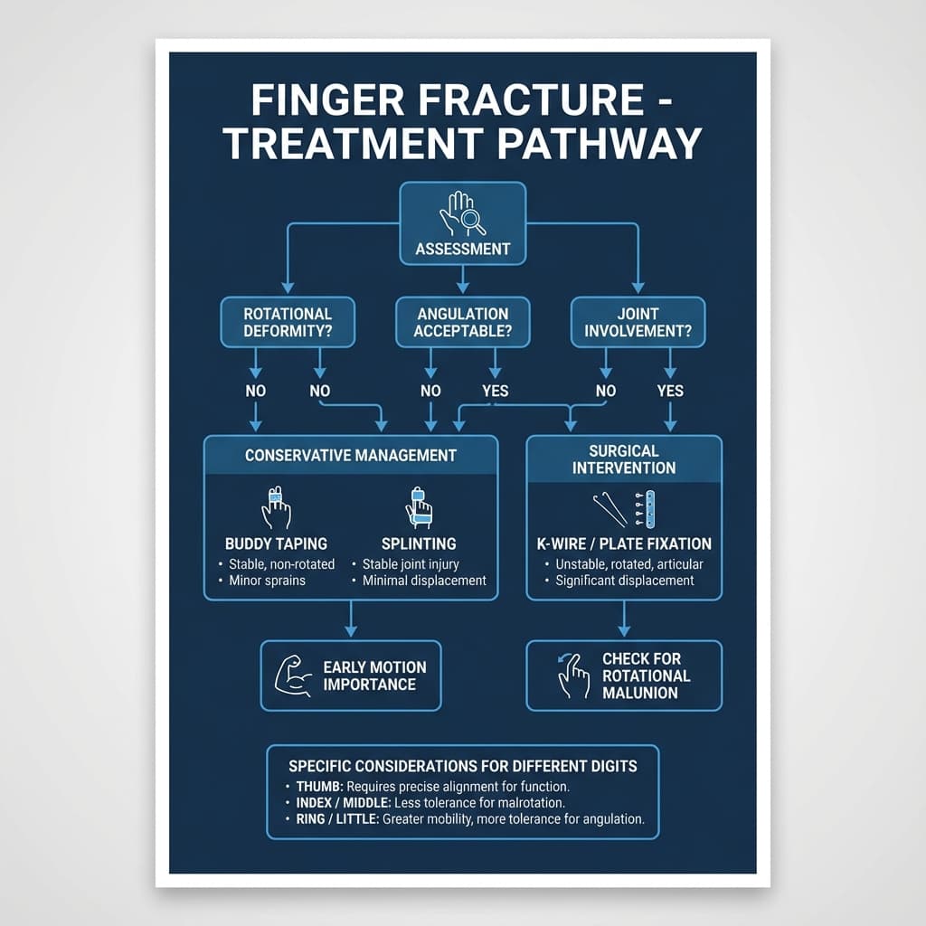 Finger Fracture Treatment Pathway