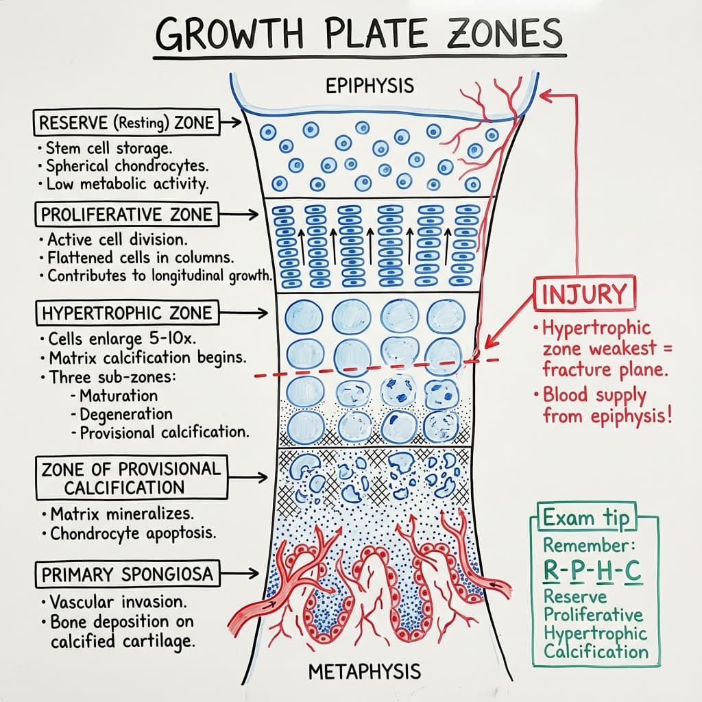 Growth Plate Zones