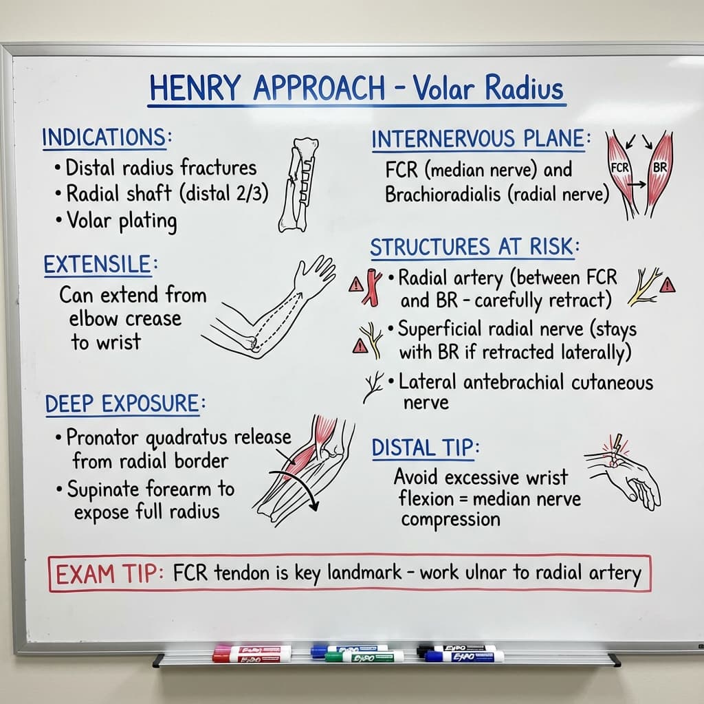 Henry Approach - Volar Radius