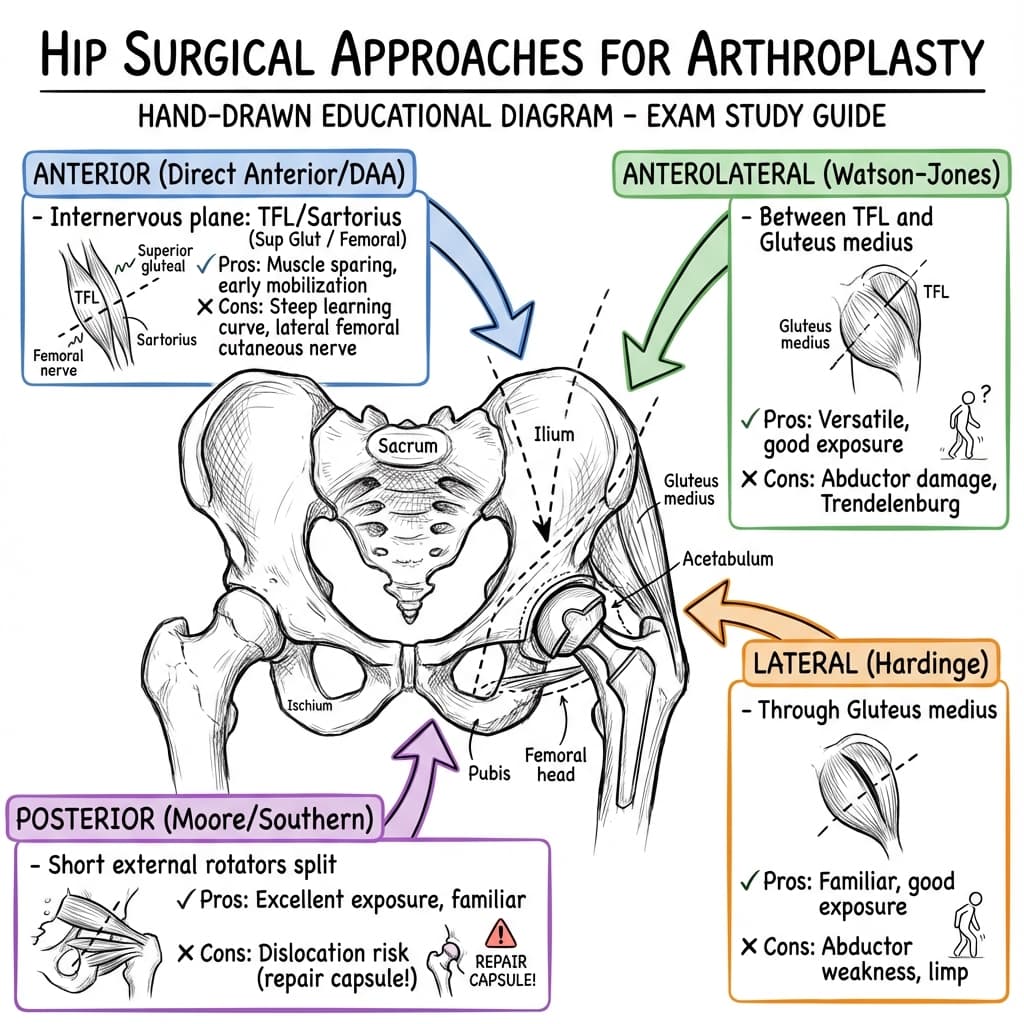 Hip Surgical Approaches