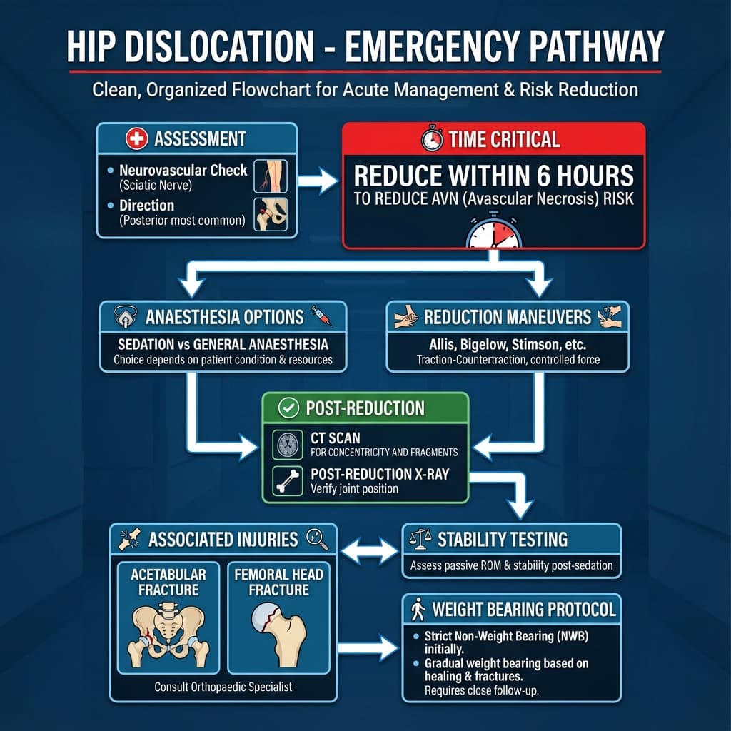 Hip Dislocation Emergency Pathway