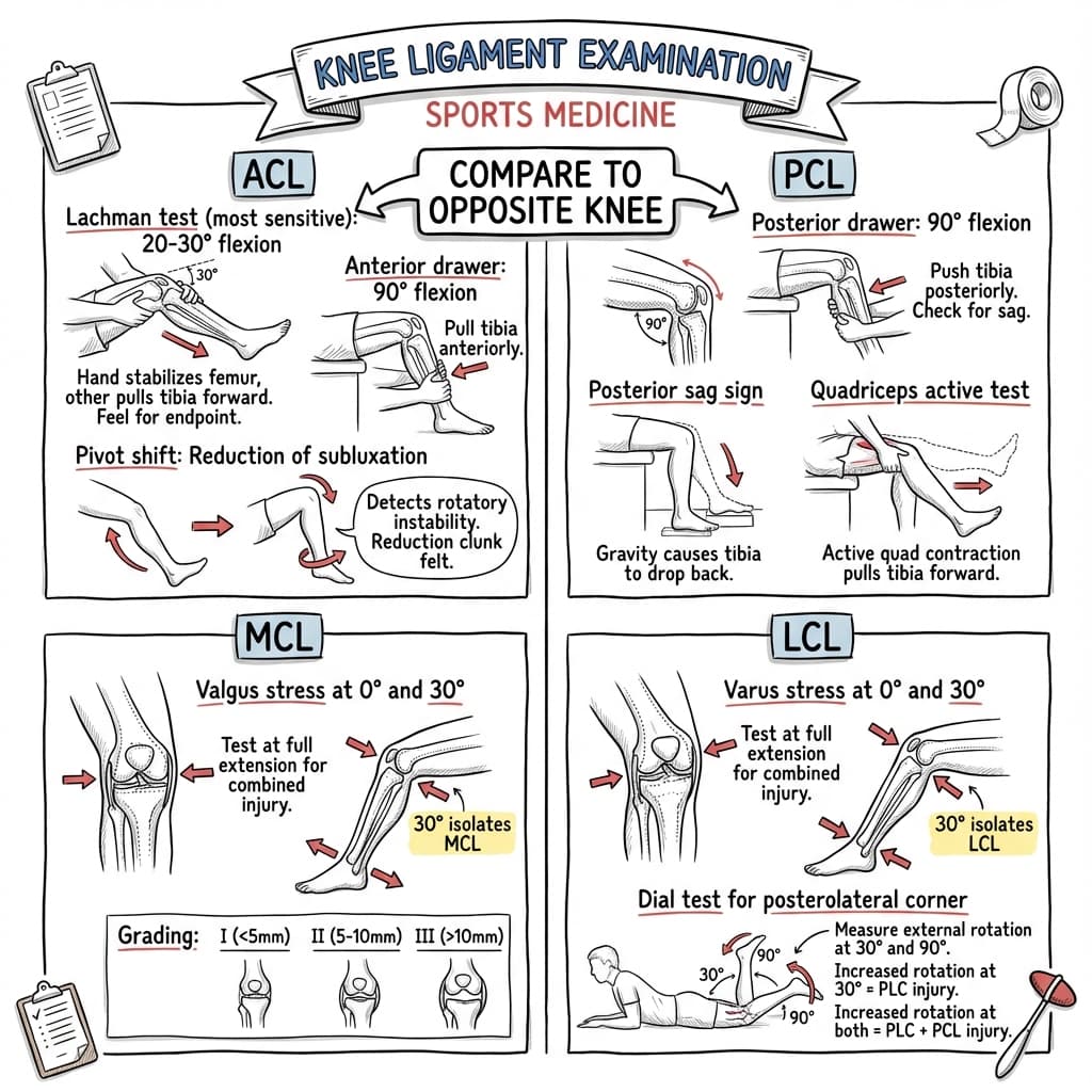 Knee Ligament Examination