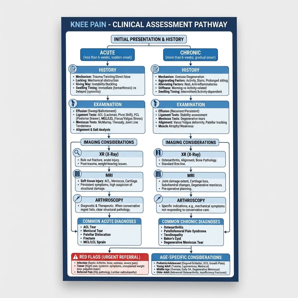 Knee Pain Clinical Assessment Pathway