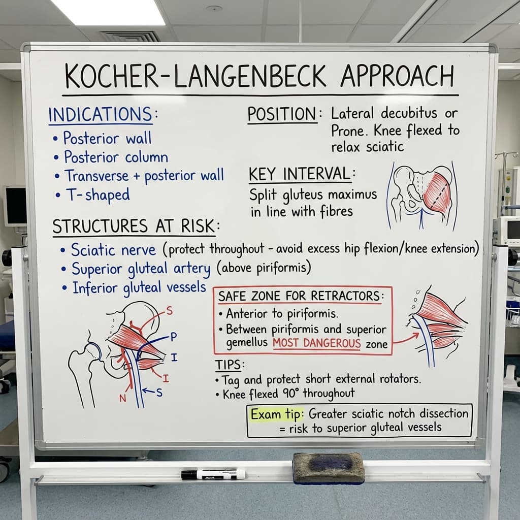 Kocher-Langenbeck Approach