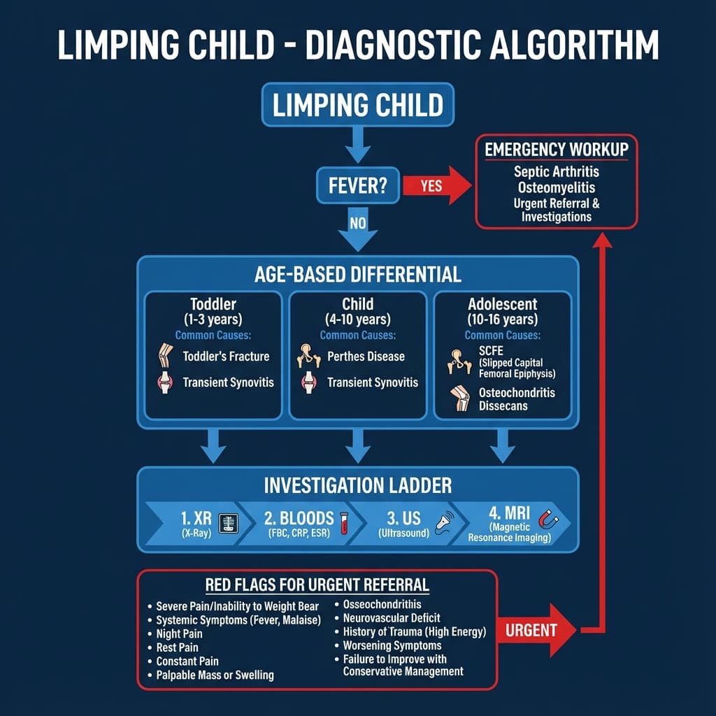 Limping Child Diagnostic Algorithm