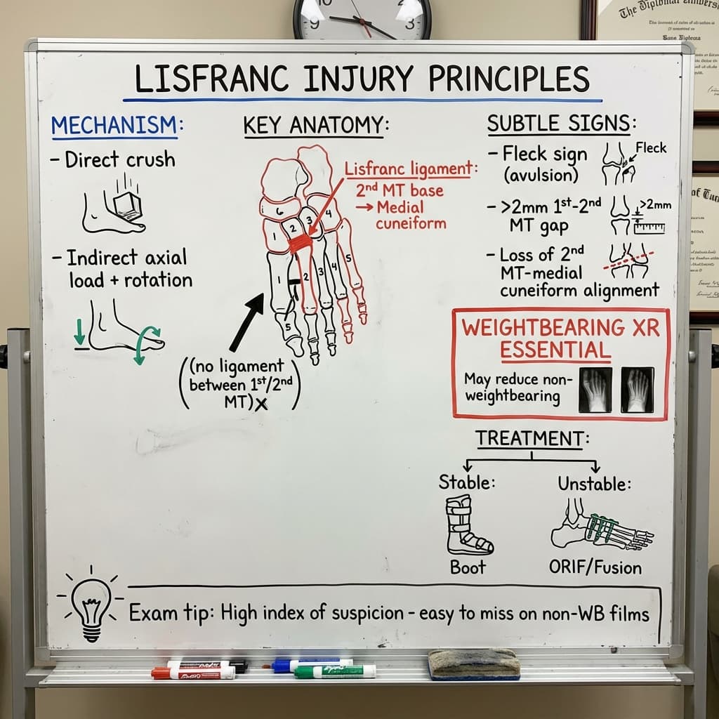 Lisfranc Injury Principles