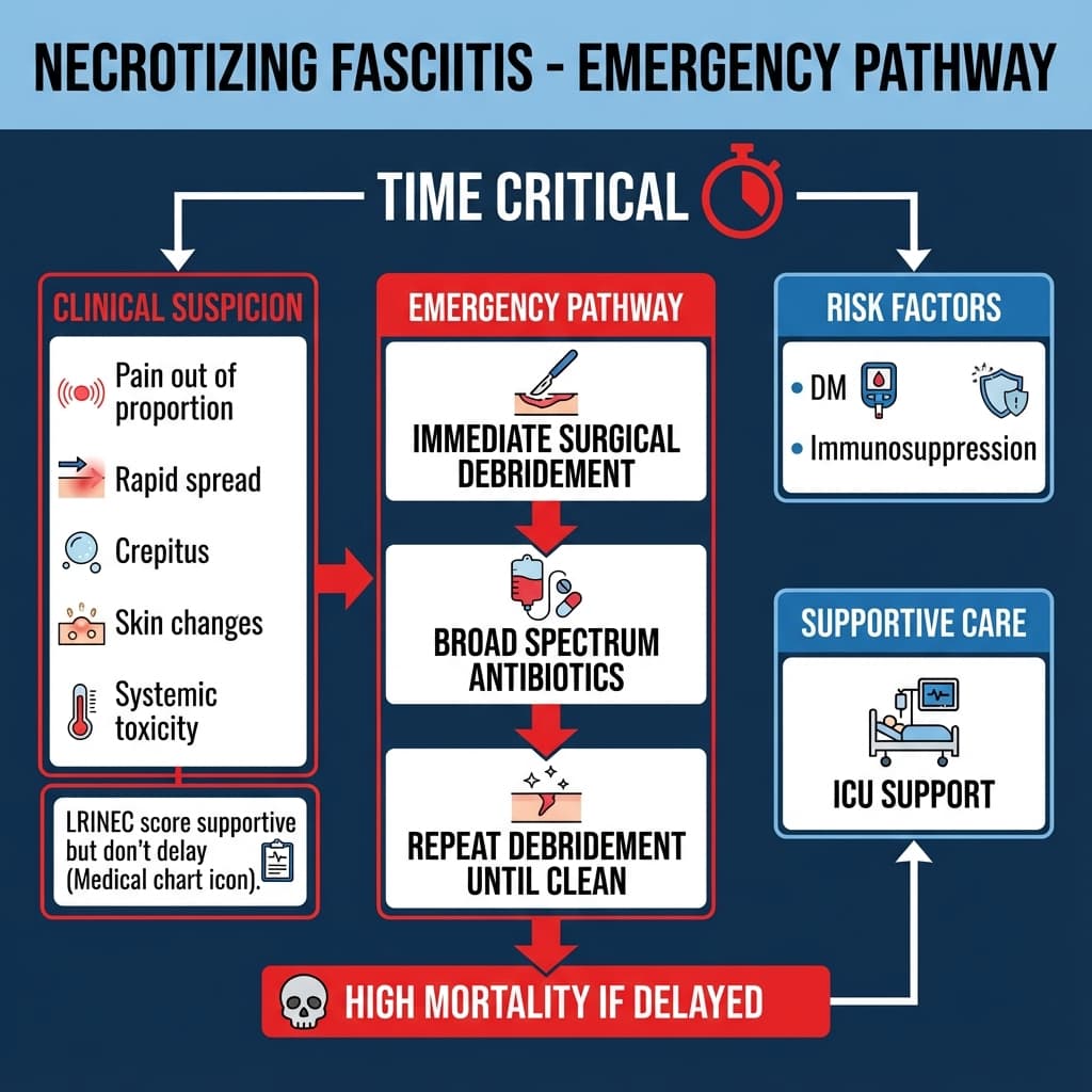 Necrotizing Fasciitis Emergency Pathway