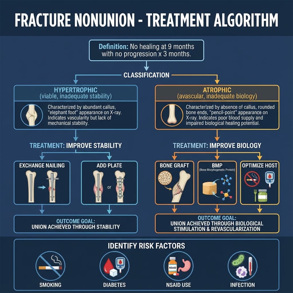 Fracture Nonunion Treatment Algorithm