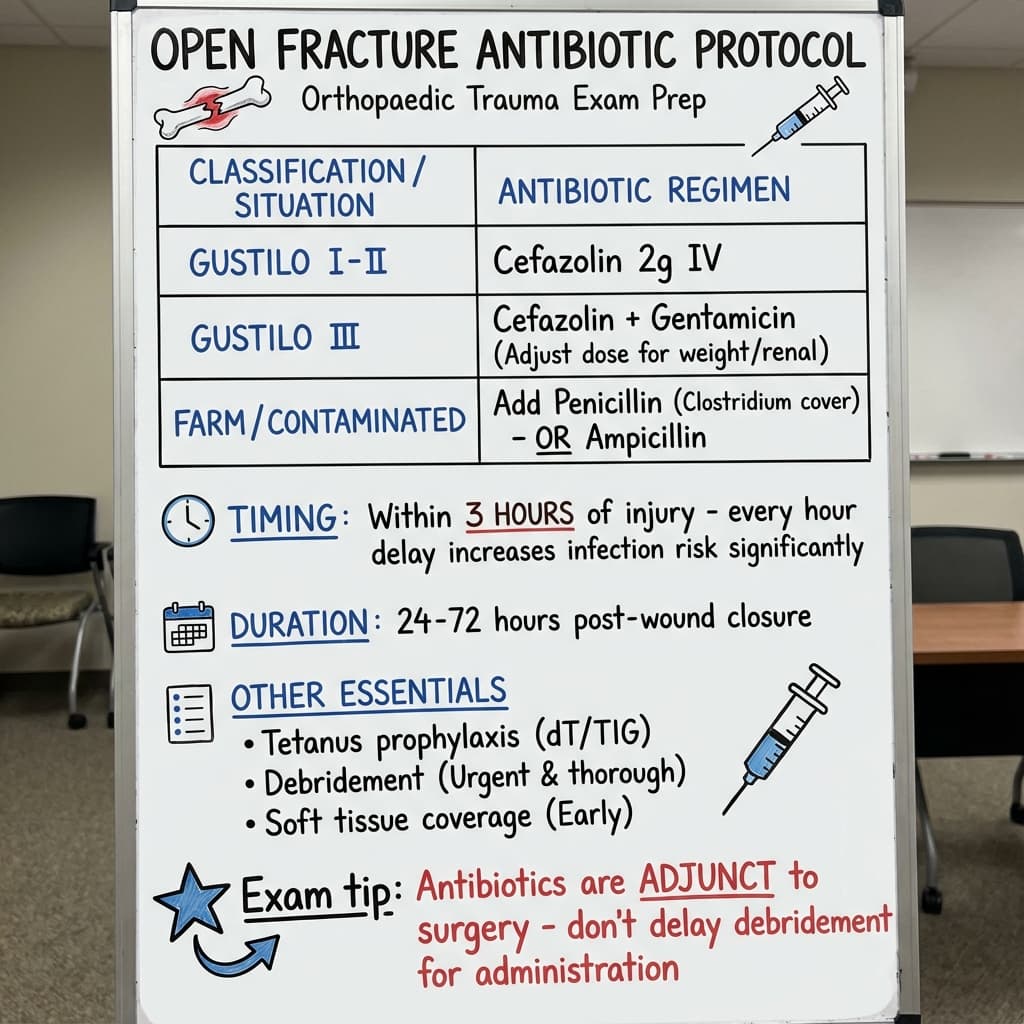 Open Fracture Antibiotics