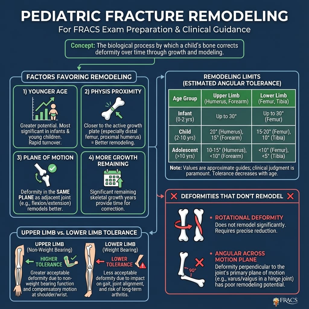 Pediatric Fracture Remodeling