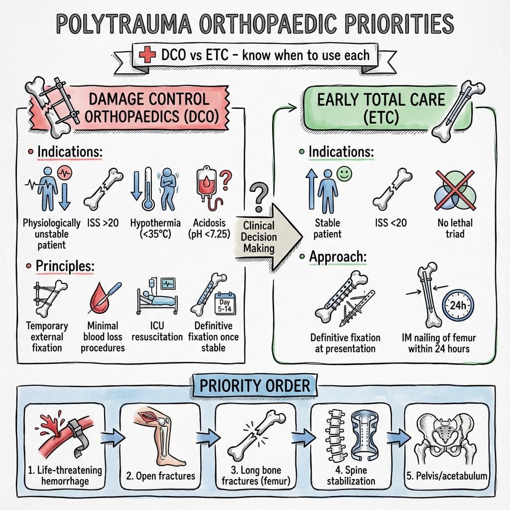 Polytrauma DCO vs ETC