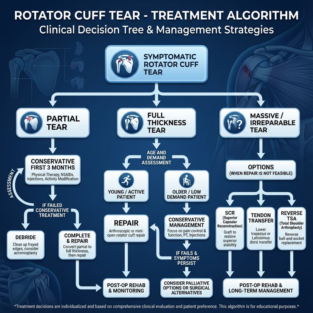 Rotator Cuff Treatment Algorithm