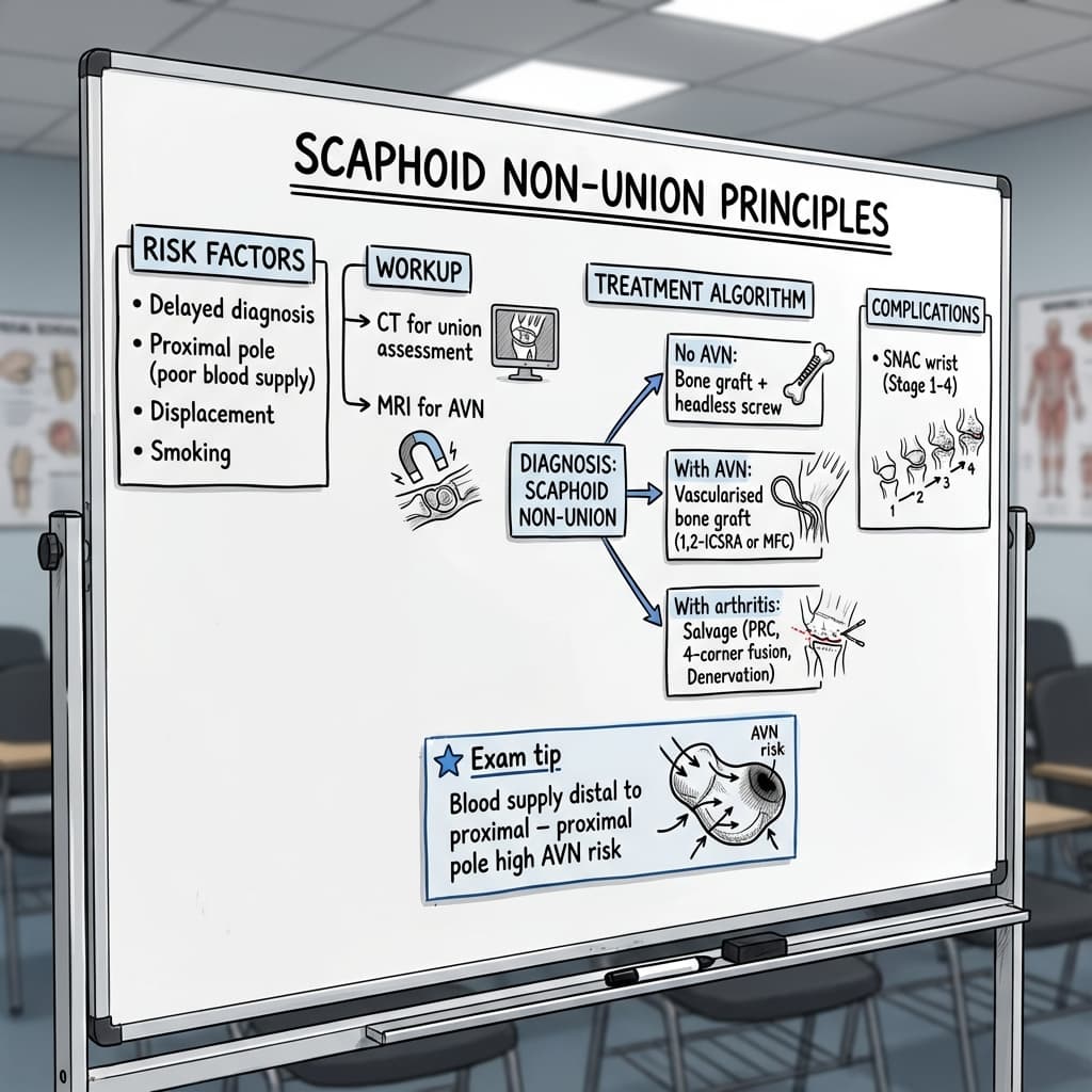 Scaphoid Non-Union Principles