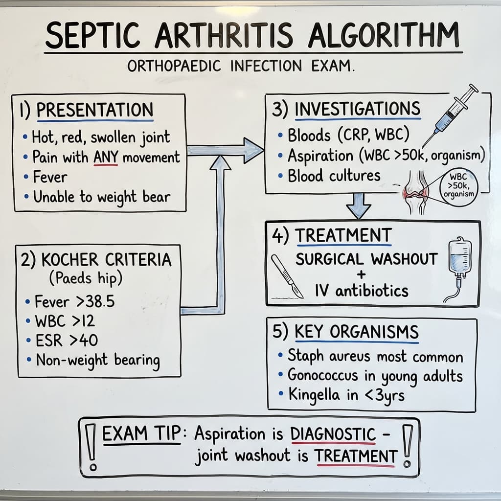 Septic Arthritis Algorithm