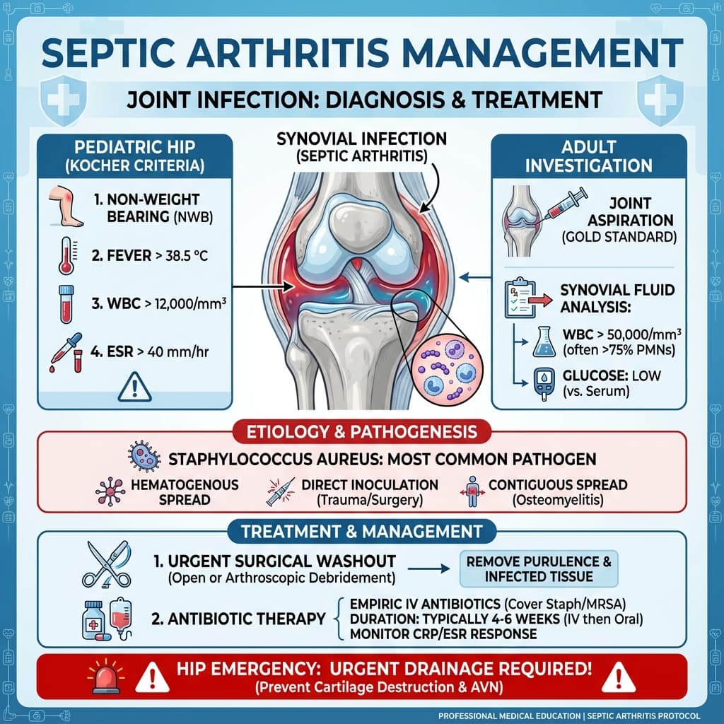 Septic Arthritis Management