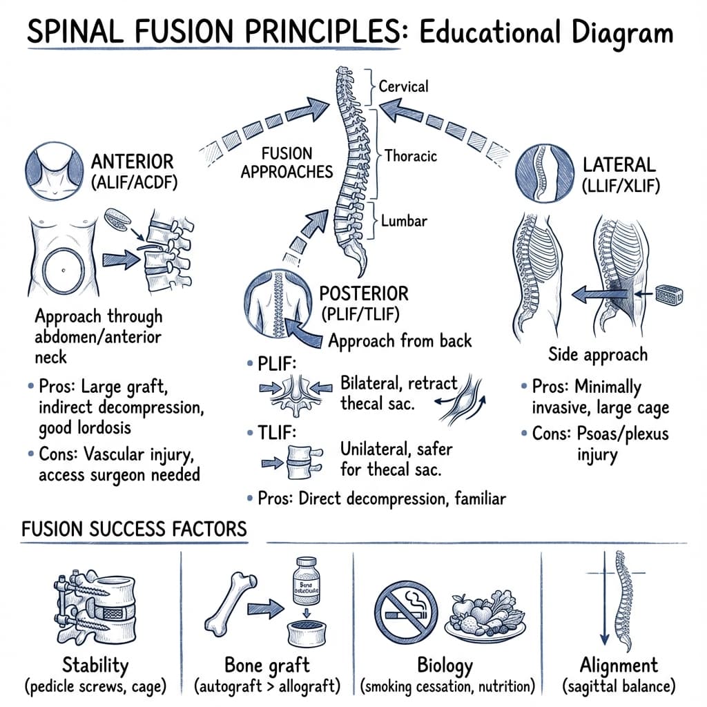 Spinal Fusion Approaches