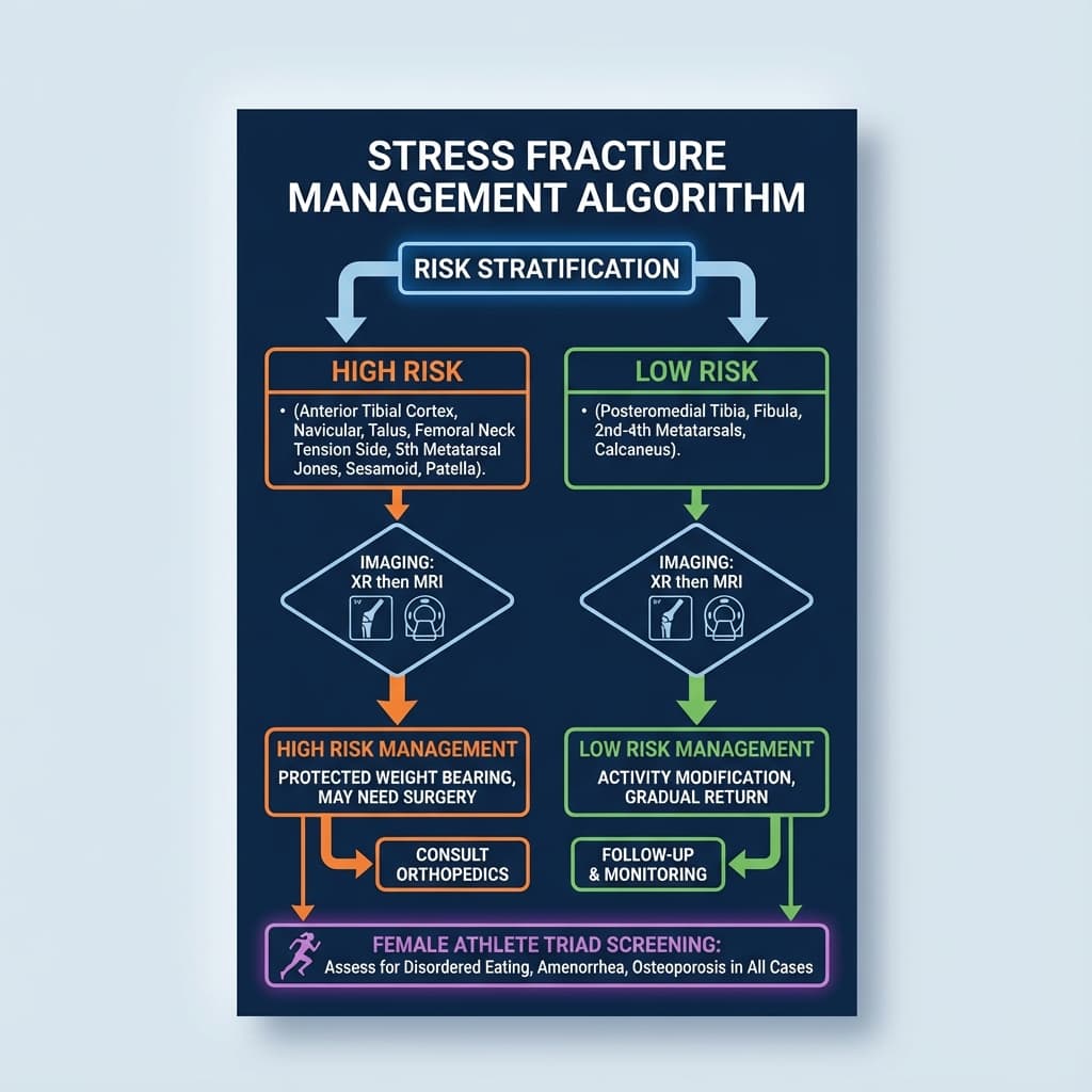 Stress Fracture Management Algorithm