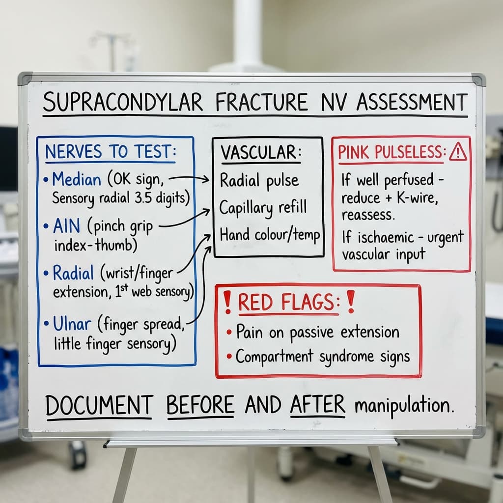 Supracondylar NV Assessment