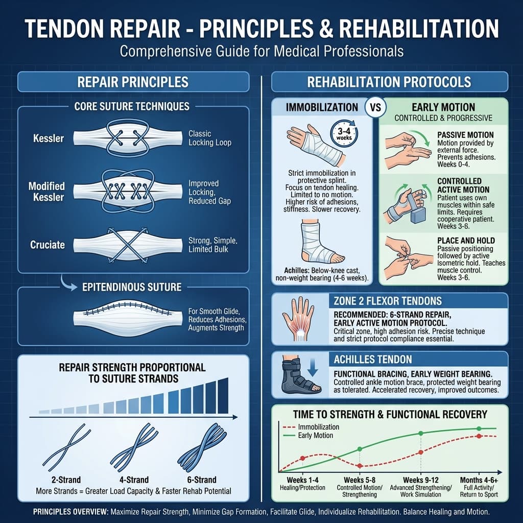 Tendon Repair Principles & Rehab