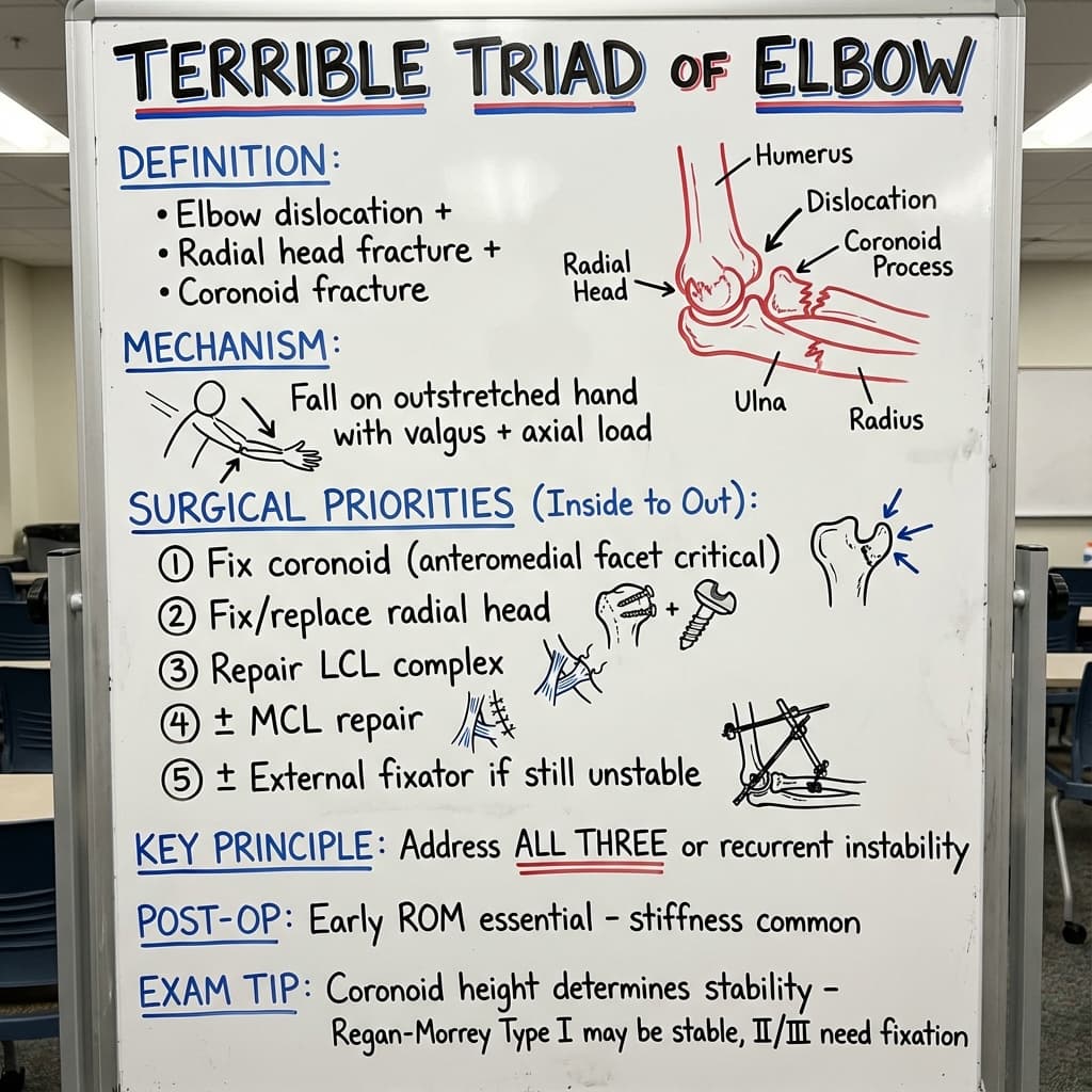 Terrible Triad of Elbow