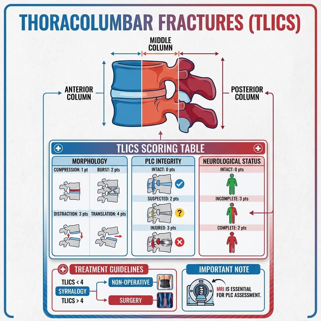 Thoracolumbar Fractures (TLICS)