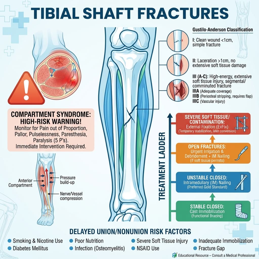 Tibial Shaft Fractures