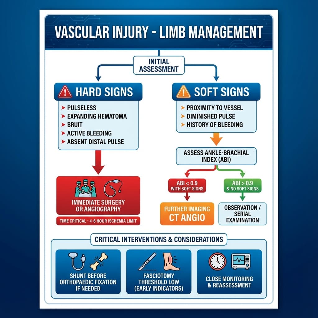 Vascular Injury Limb Management