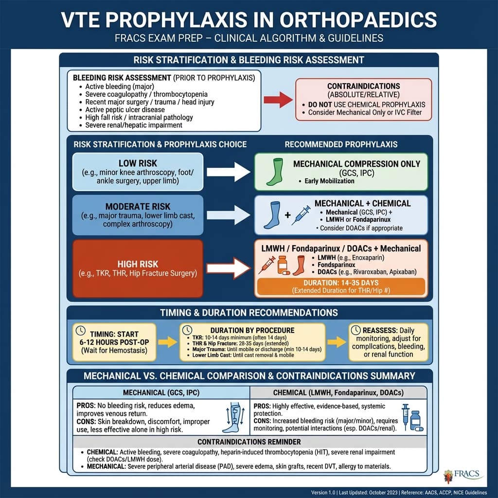 VTE Prophylaxis in Orthopaedics