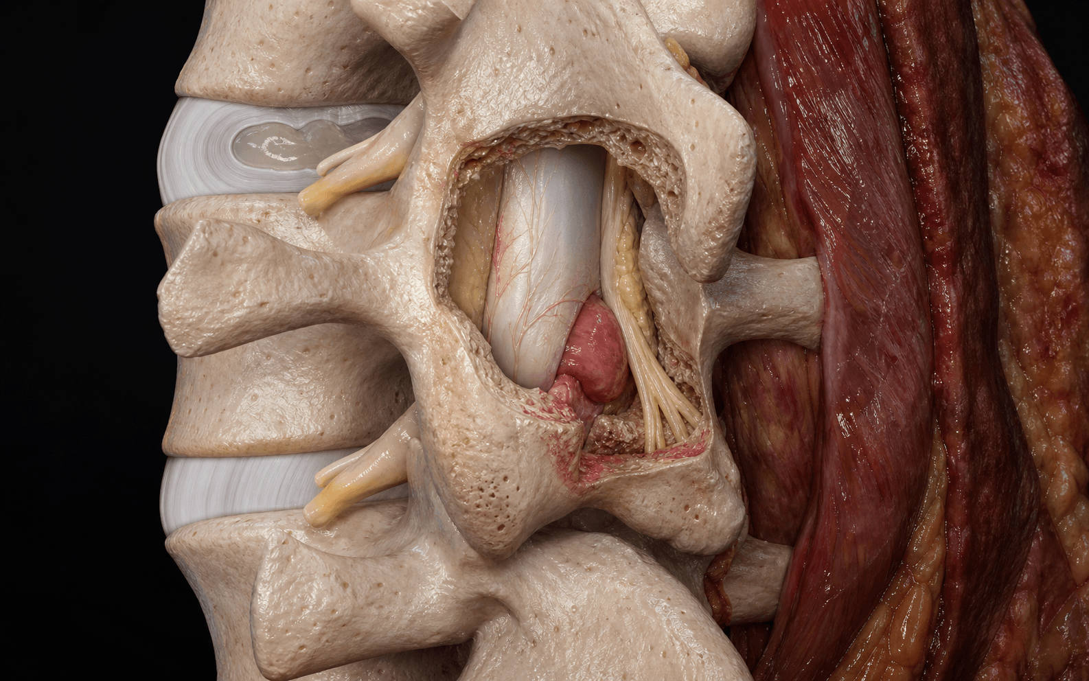 Microscopic lumbar discectomy