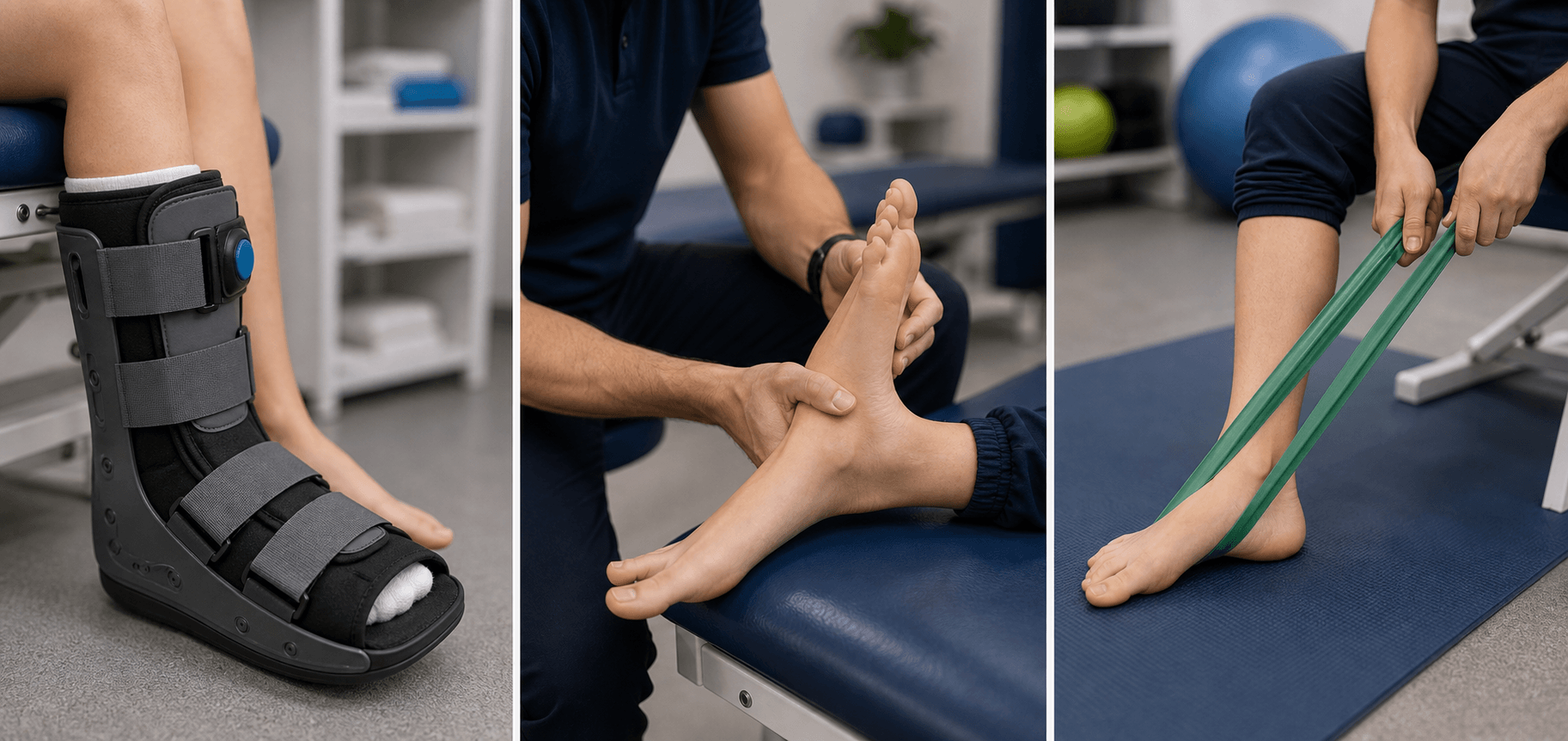 Accessory navicular visual summary for Postoperative Care