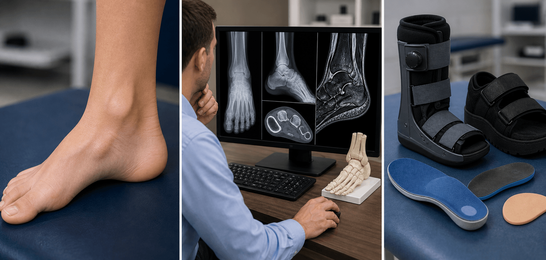 Accessory navicular visual summary for MCQ Practice Points