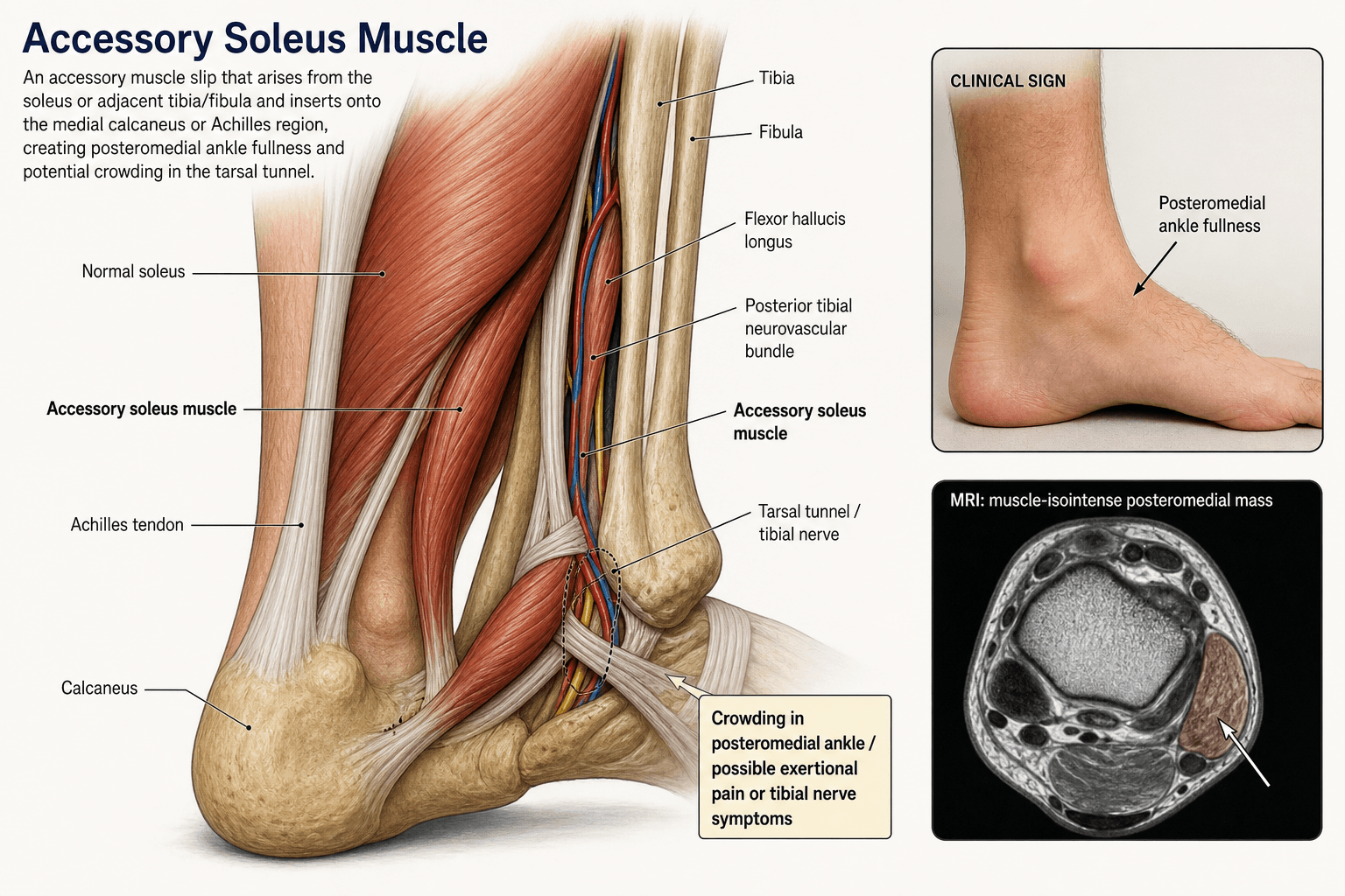 Accessory Soleus Muscle