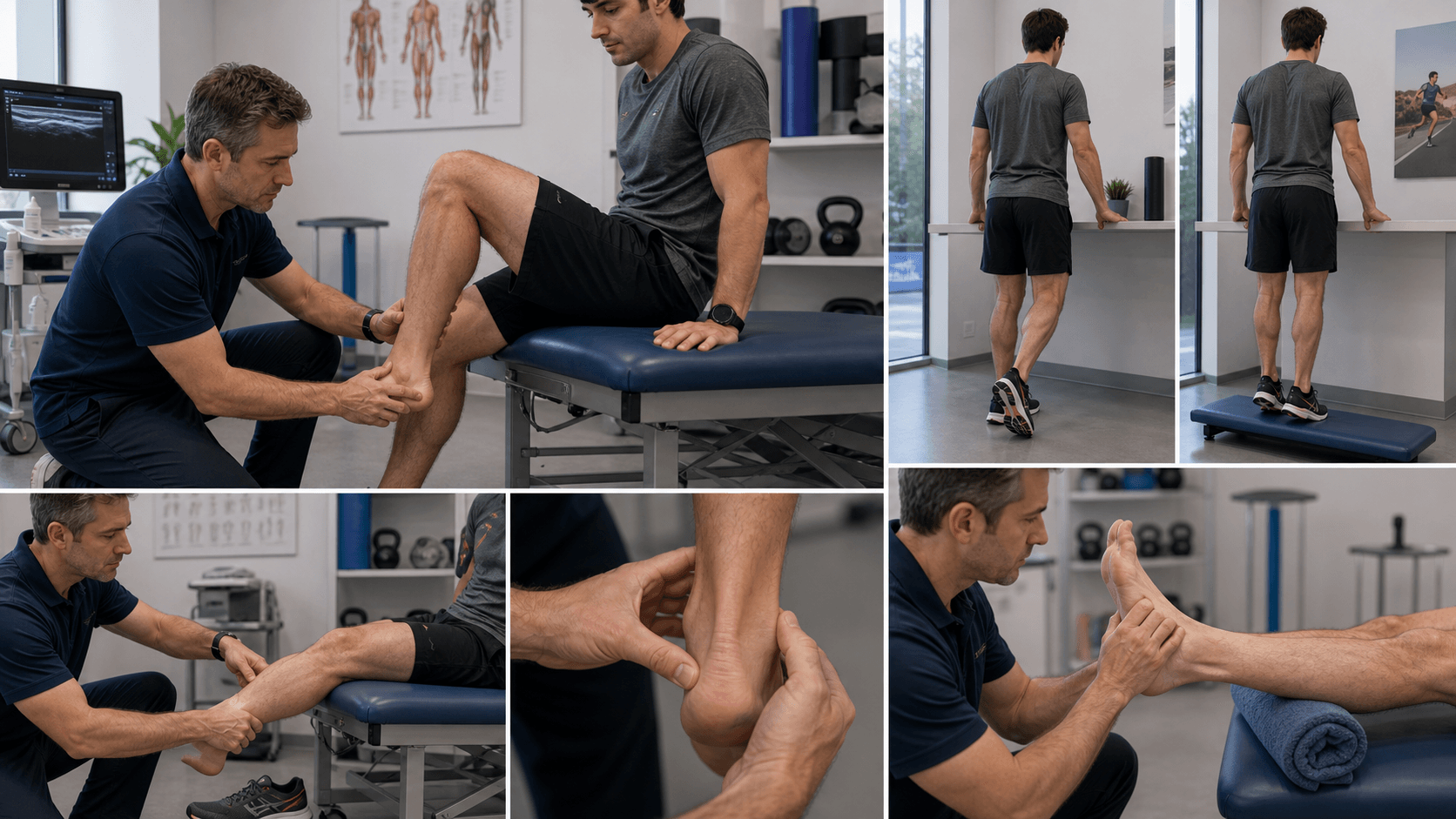 Achilles tendinopathy visual summary for Clinical Assessment