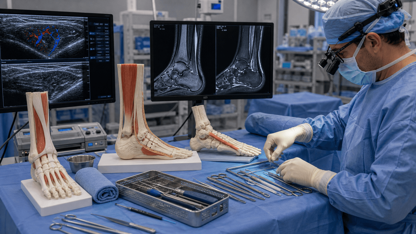 Achilles tendinopathy visual summary for Surgical Technique