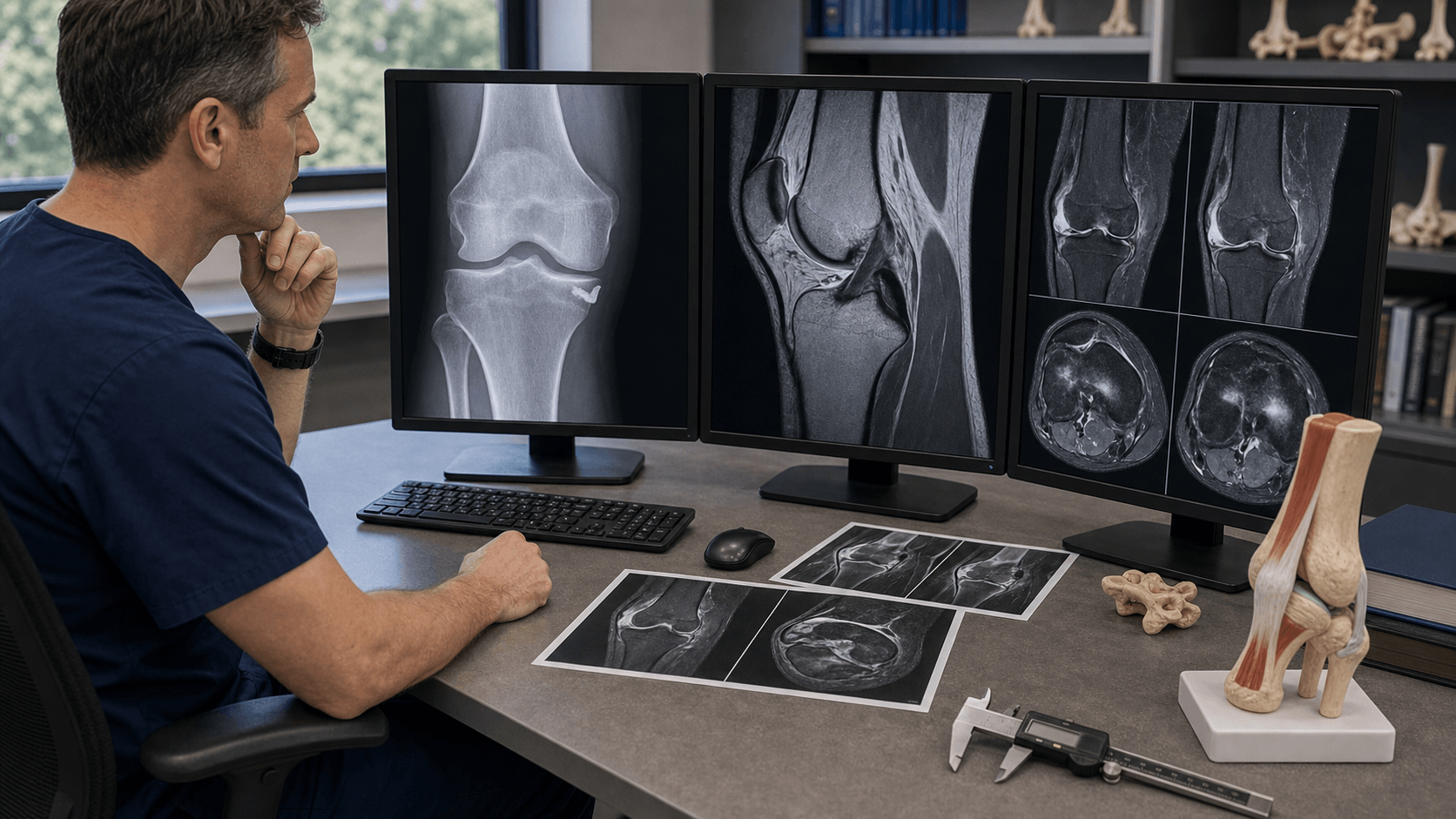 ACL injuries visual summary for Investigations
