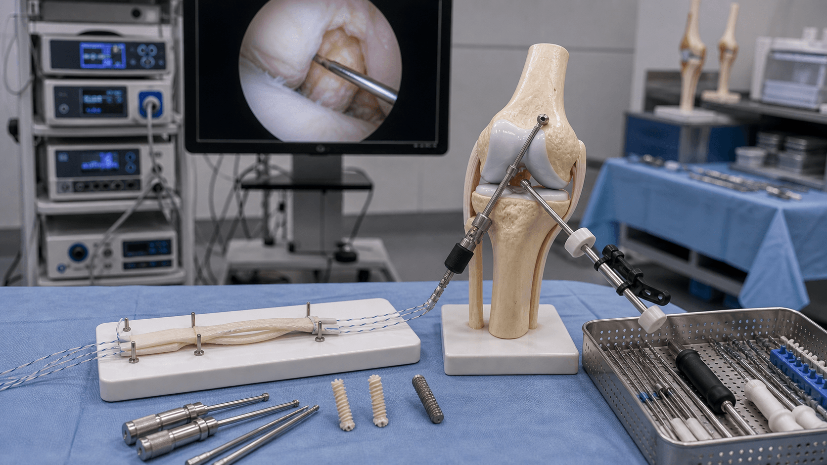 ACL injuries visual summary for Surgical Technique