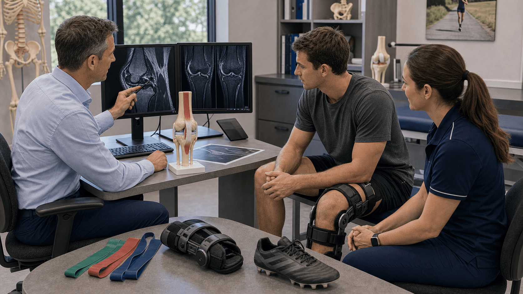 ACL injuries visual summary for Guidelines, Registries & Global Practice