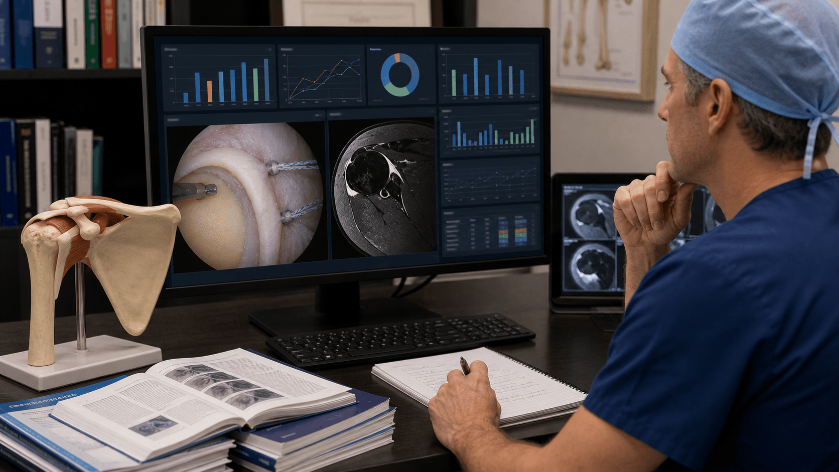 Academic shoulder instability outcomes review with arthroscopy and imaging