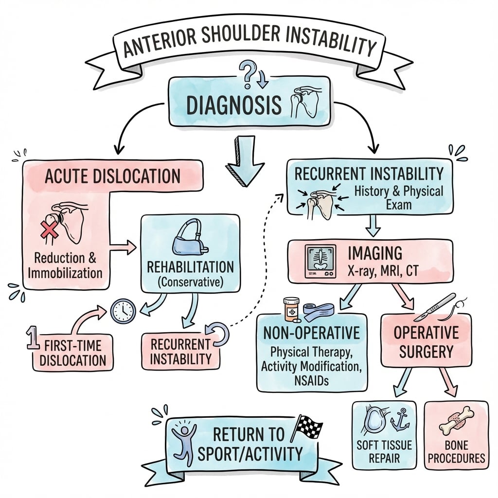 Anterior Shoulder Instability Management Algorithm