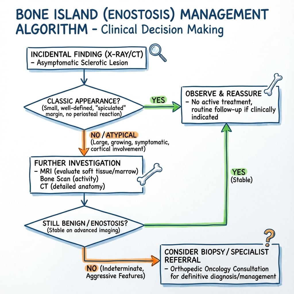 Management algorithm for Bone Island