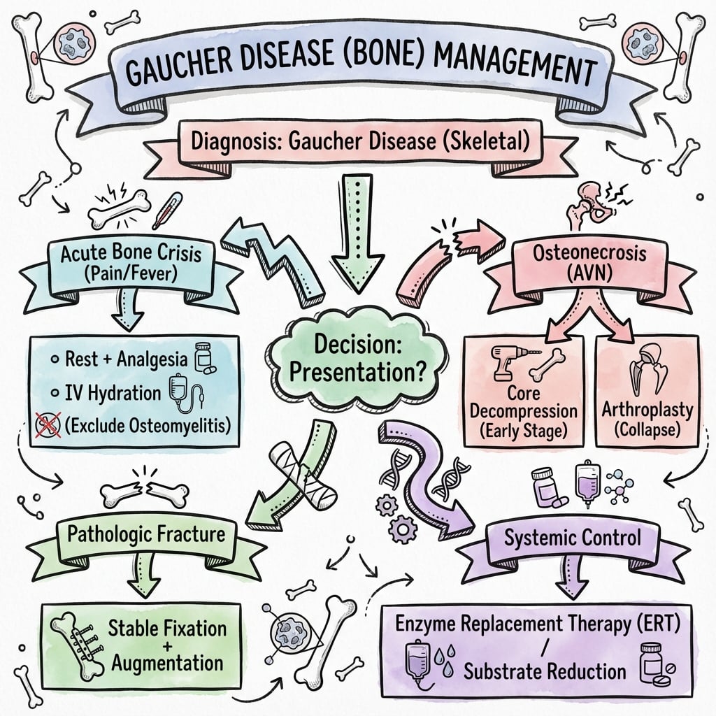 gaucher disease management algorithm
