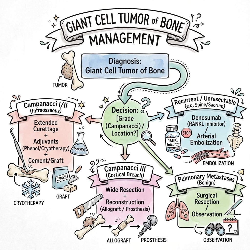 giant cell tumor bone management algorithm